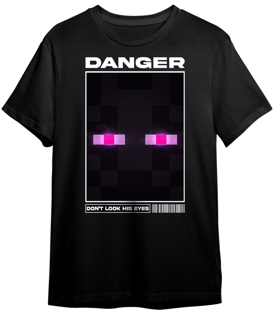 MINECRAFT FACE ENDERMAN ILLUSTRATION | T-SHIRT UNISEX GARMENT-DYED HEAVYWEIGHT