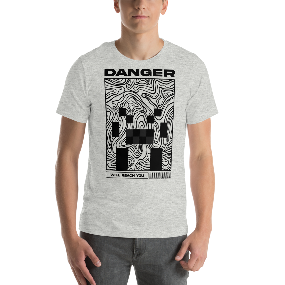 MINECRAFT FACE SPIDER ABSTRACT ILLUSTRATION | T-SHIRT UNISEX