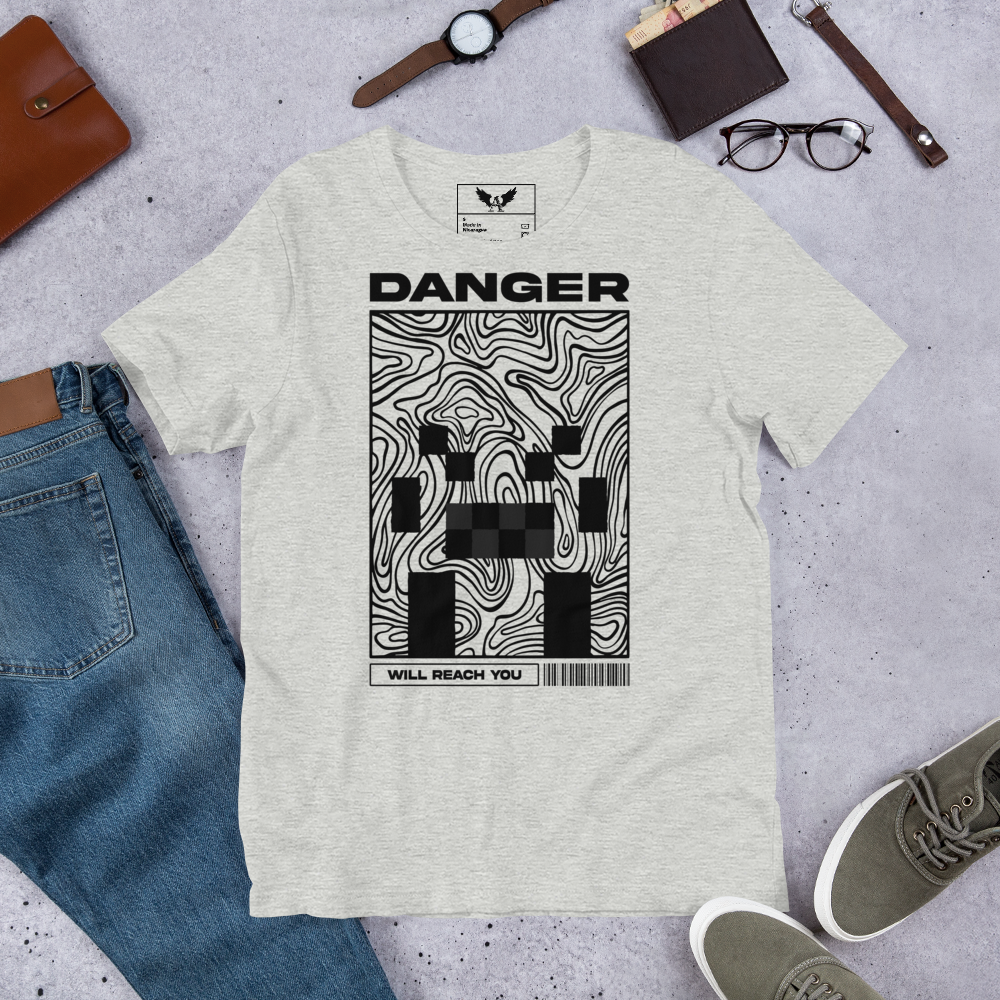 MINECRAFT FACE SPIDER ABSTRACT ILLUSTRATION | T-SHIRT UNISEX