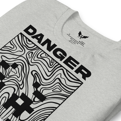 MINECRAFT FACE GHAST ANGRY ABSTRACT ILLUSTRATION | T-SHIRT UNISEX