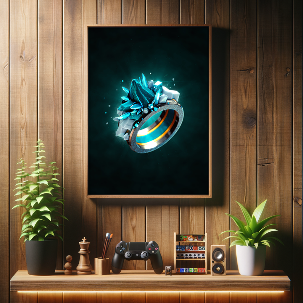 Artknight | Discover the enchanting world of Elemental Magic Rings with our captivating poster! Featuring stunning illustrations of rings infused with the powers of earth, fire, water, and air, this artwork invites you to explore the mystical elements that shape our universe. Perfect for fantasy lovers and collectors alike, this poster is a gateway to adventure and imagination!