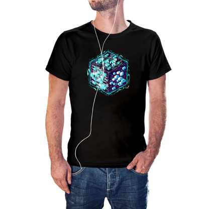 MINECRAFT BLOCKS ENERGY DIAMOND | T-SHIRT UNISEX GARMENT-DYED HEAVYWEIGHT