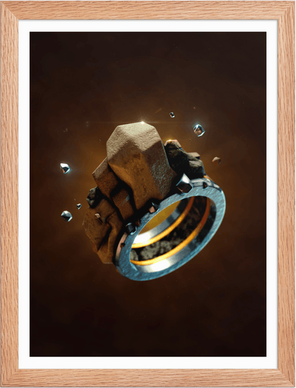 POSTER FANTASY MAGIC STONE RING 3D