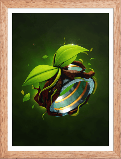 POSTER FANTASY MAGICAL RING OF PLANT 3D