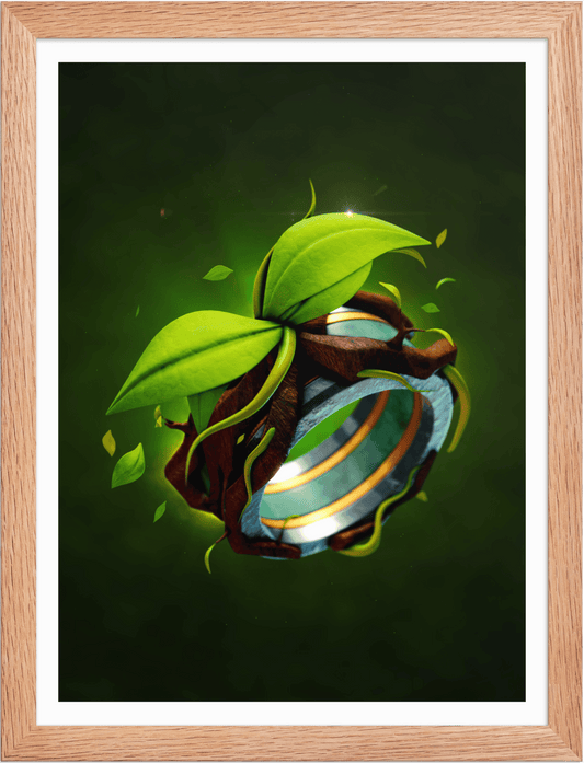 POSTER FANTASY MAGICAL RING OF PLANT 3D
