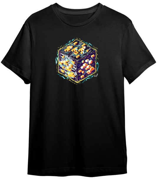 MINECRAFT BLOCKS ENERGY IRON | T-SHIRT UNISEX GARMENT-DYED HEAVYWEIGHT