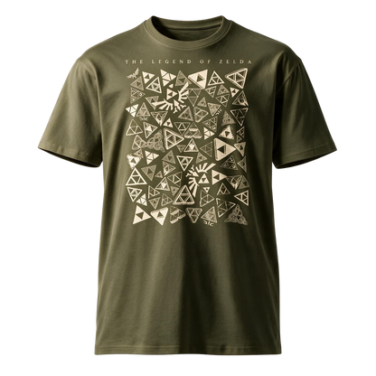 THE TRIFORCE THE LEGEND OF ZELDA   | T-SHIRT UNISEX 100% COMBED COTTON