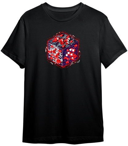 MINECRAFT BLOCKS ENERGY REDSTONE | T-SHIRT UNISEX GARMENT-DYED HEAVYWEIGHT